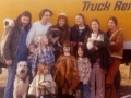 Wendy, top row, fourth from left and Oregon family moving back to southern California, 1971.